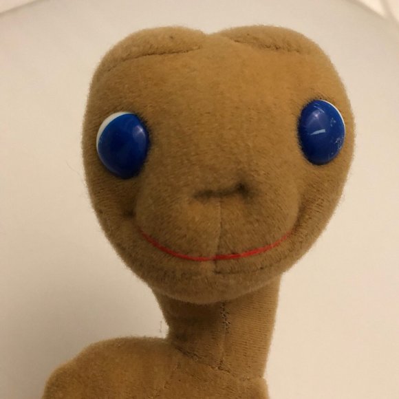 Vintage 1982 Showtime Kamar ET Extra Terrestrial Movie 8” Plush Been Repaired - Picture 2 of 16